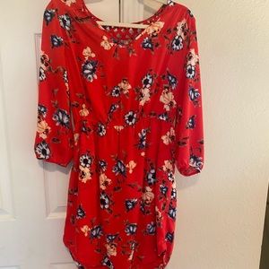 Market and Spruce floral dress